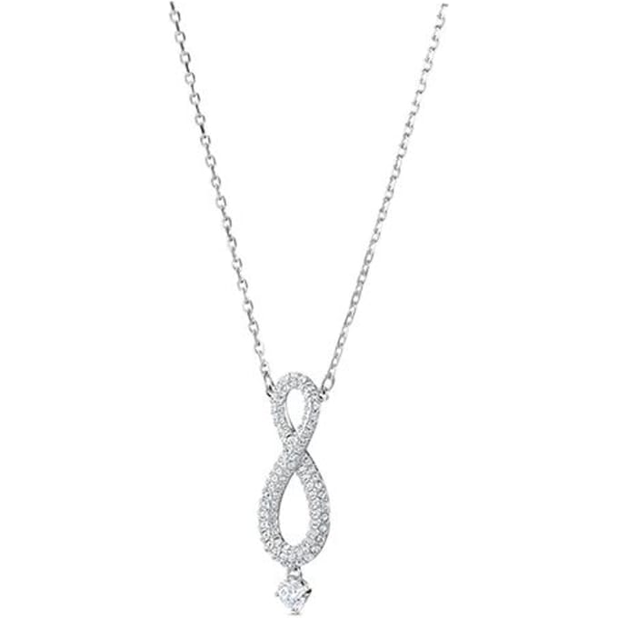 Swarovski Infinity Eeuwige Liefde Serie Y Ketting Damesketting Wit 5537966 Box (Random Color) white