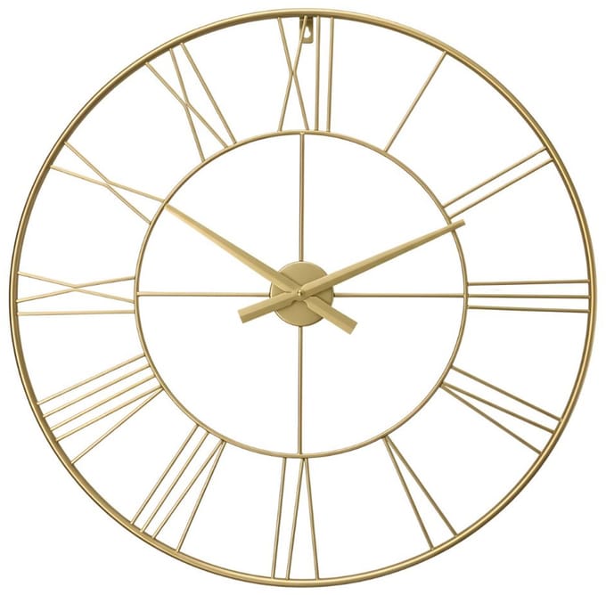 Industriële wandklok ARATIO, Ø 70 cm