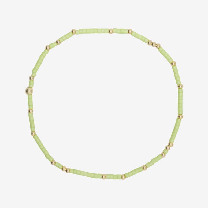 Essenza Beads Bracelet Green