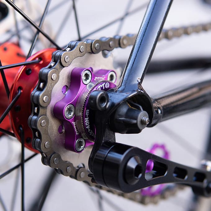 Pignon de Cassette de vélo vtt, roue libre à vitesse unique 16T/17T/18T/20T 17T blue