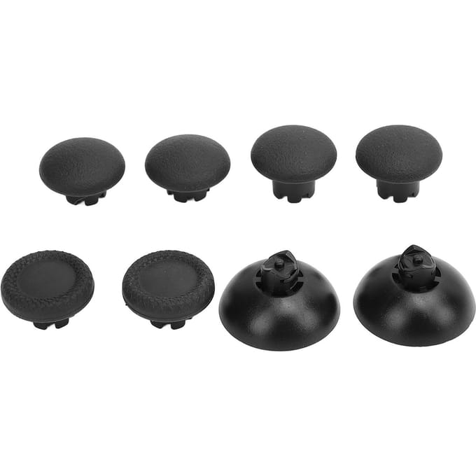 Vervangingskit voor Thumbstick Caps 3 Hoogtes Hoge Nauwkeurigheid Verbeterd Comfort Thumb Stick Grip Caps voor zwart