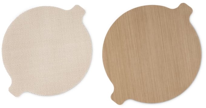 Xavax Schutzeinlage für Heißluftfritteusen, Antihaft-Matten, zuschneidbar Airfryer 2 stuk(s) Anti-aanbaklaag Beige