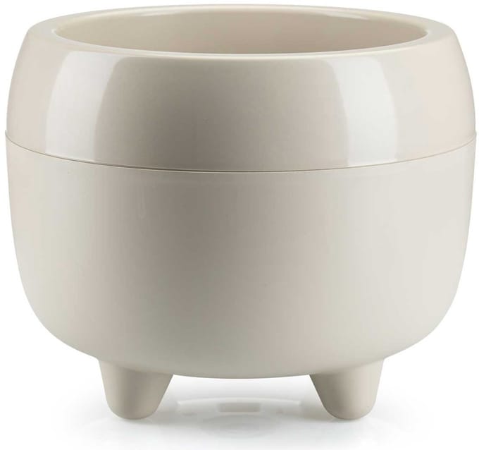 HowHomely Botanica Serie - Bloempot - Beige - Met Nóeten - Modern Design