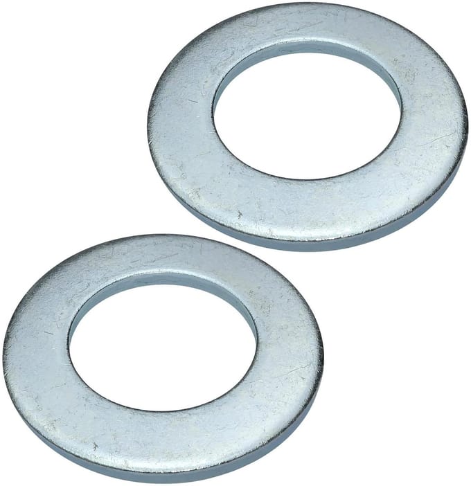 Platte Sluitringen - Ringen - Houten Constructies - Verzinkt Staal - M36 Ø64mm - Zilverkleur