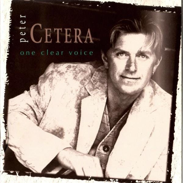 CD PETER CETERA - One Clear Voice 5141611102 River North Rec 1995 US Rock Occasion gray