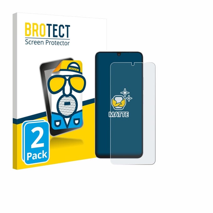 BROTECT - Screenprotector voor Blackview Shark 6 5G - Folie Beschermfolie matte 2 Stuks