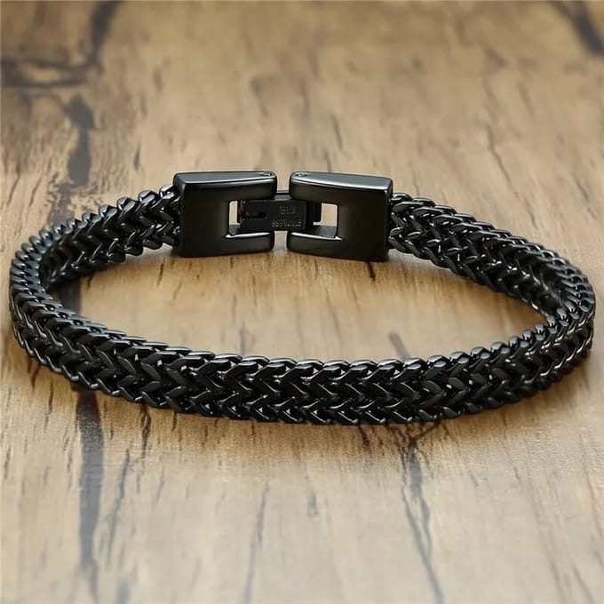 Schakelarmband - Heren - Ketting - Kliksluiting - RVS