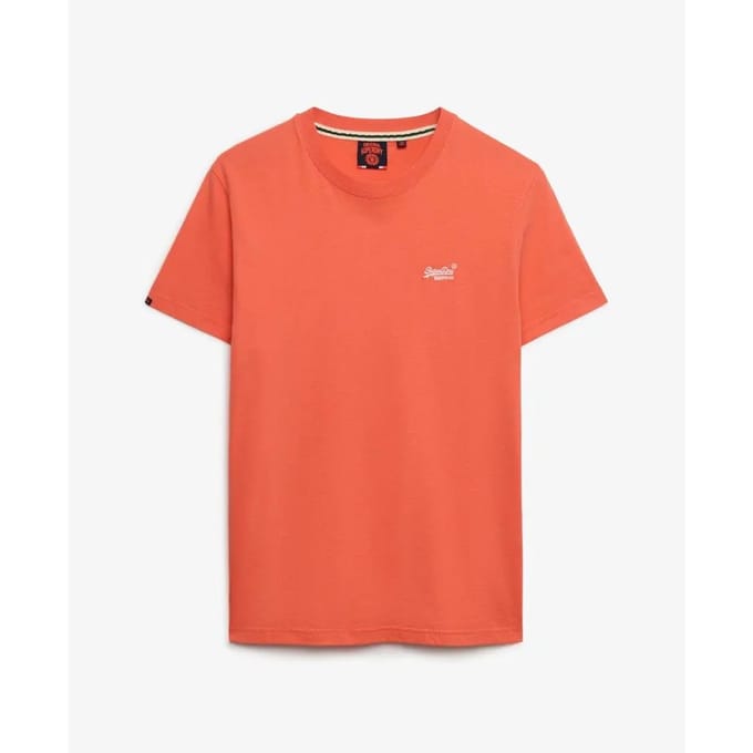 T-shirt Korte Mouw Superdry Essential T-Shirt Oranje