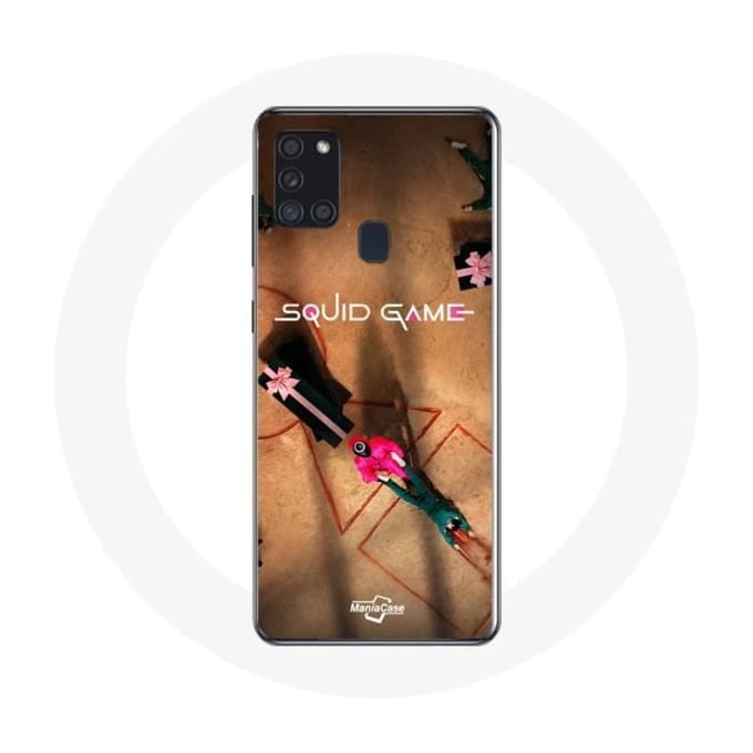 Coque Samsung Galaxy A21S Squid game Logo soldat