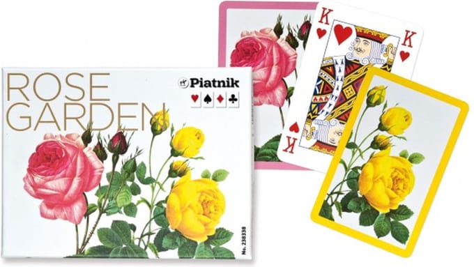 Piatnik Rose Garden Speelkaarten - Double Deck