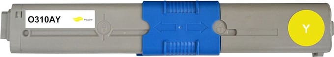 OKI 44469704 - Toner Geel - 2000 pagina's - Huismerk Compatible - Geschikt voor OKI C310dn Oki C330dn Oki C510dn Oki C511dn Oki C530dn Oki C531dn OKI MC351 Oki MC352dn Oki MC362dn Oki MC561 OKI MC562 Oki MC562dn Oki MC562dnw OKi MC562W