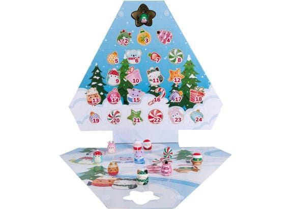 Squishmallows -a-longs Adventskalender 24-pack Poppetjes en figuren