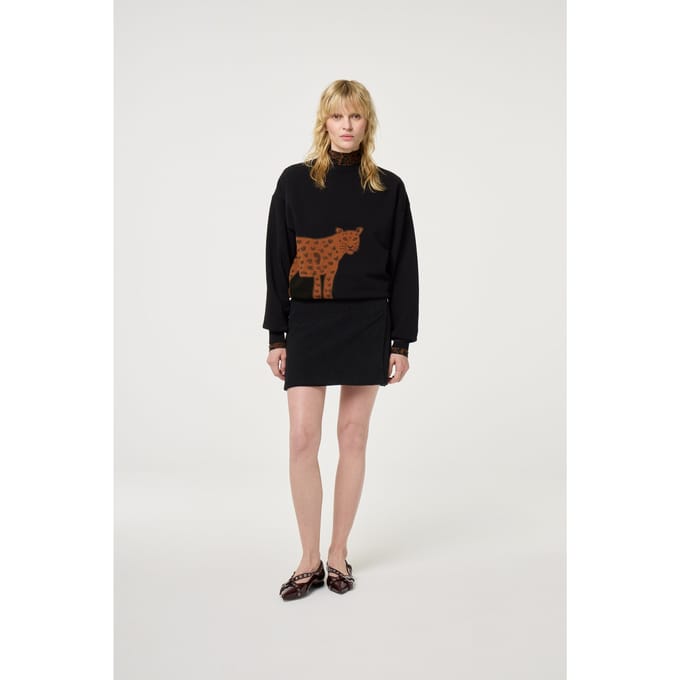 Fabienne Chapot Archie Sweater Black Maat: M | Sweaters Outlet | Dames | Zwart