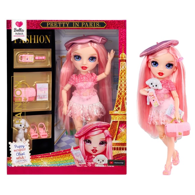 Rainbow High Pretty in Paris Fashion Doll - Bella Speelpoppen