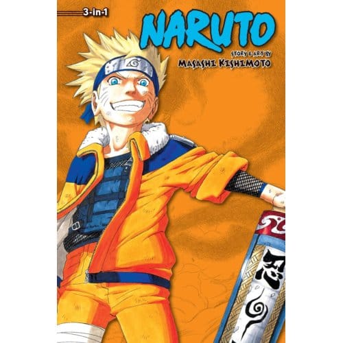 Naruto 3-in-1 Editie Deel. 4 door Masashi Kishimoto Paperback Boek 9781421554884