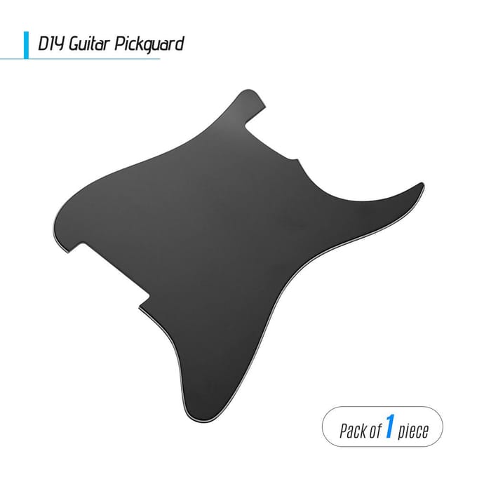 3-laags gitaar slagplaat voor Amerikaanse ST elektrische gitaren DIY Custom Guard Plate Zwart gray
