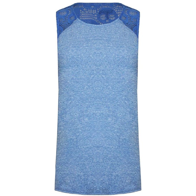 Vans Off The Wall Womens Lichtblauwe Top