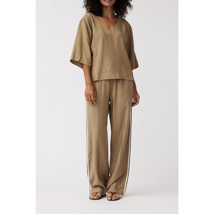 Alchemist Top Romi Khaki Taglia: 36 | Pantaloni Outlet | Donna | Marrone