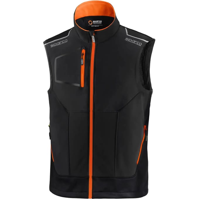 Sparco Tech Bodywarmer Illinois Bodywarmer - Zwart