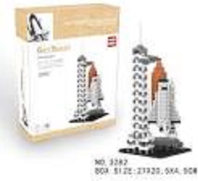 gift series 3282 - The transmtting station - kleine blokjes - bouwpakket