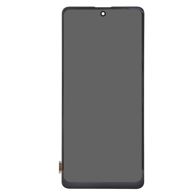 LCD-display Touch Digitizer voor Note 10 Lite Gevoelige Heldere LCD-scherm Vervanging met Frame en Reparatiegereedschapsset gray