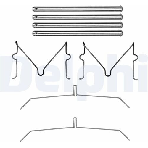 Accessoireset, schijfremblok DELPHI LX0848