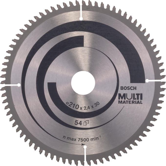 Bosch RUNDSAVKLINGE Ø210X30MM 80T -5GR ALU