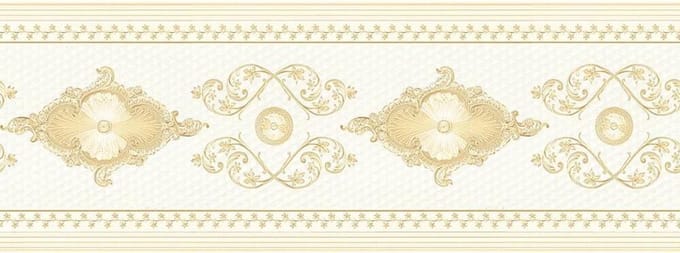 VERSACE STIJL BEHANGRAND - Meerkleurig   - AS Creation Only Borders
