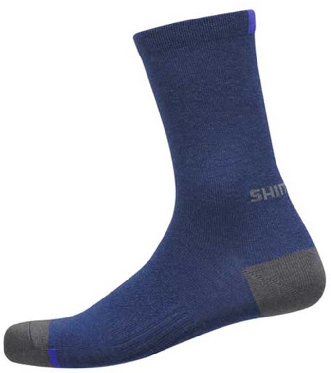 Shimano Performance Wool Lange Sokken Blauw EU 36-40 Man