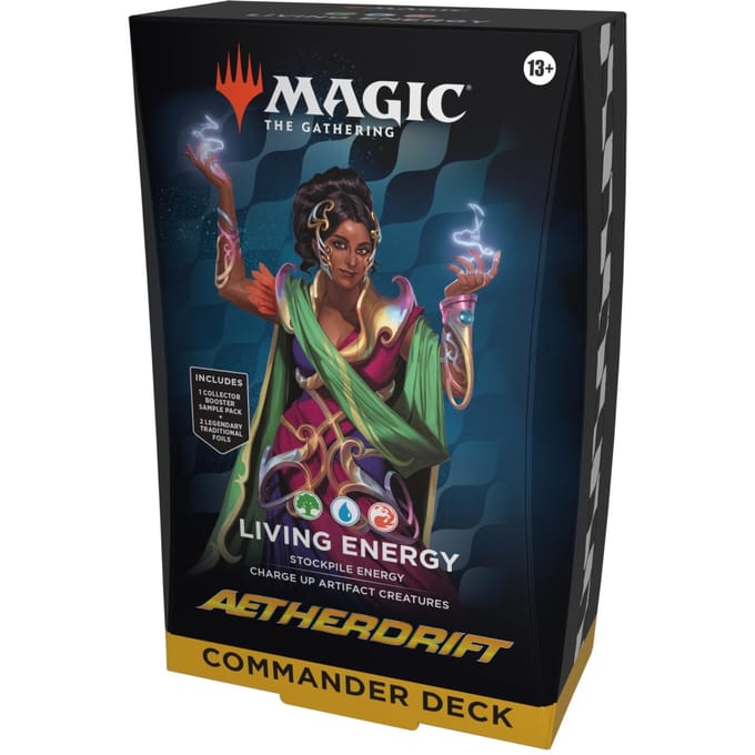 Magic: The Gathering Aetherdrift Commander Deck - Living Energy
