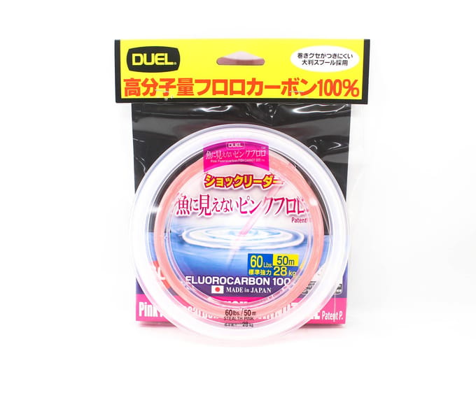Duel Fish Cannot See Pink 50 M Flurocarbon Transparant 0.740 mm