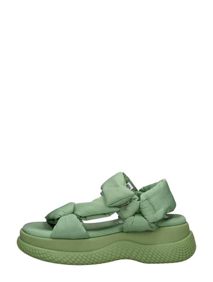 Bronx Bru-te 84954 Sandalen - Dames - Groen - Maat 41