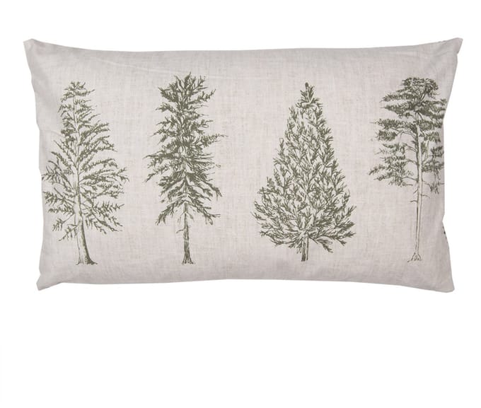 Clayre & Eef Sierkussen Beige Synthetisch Kerstbomen