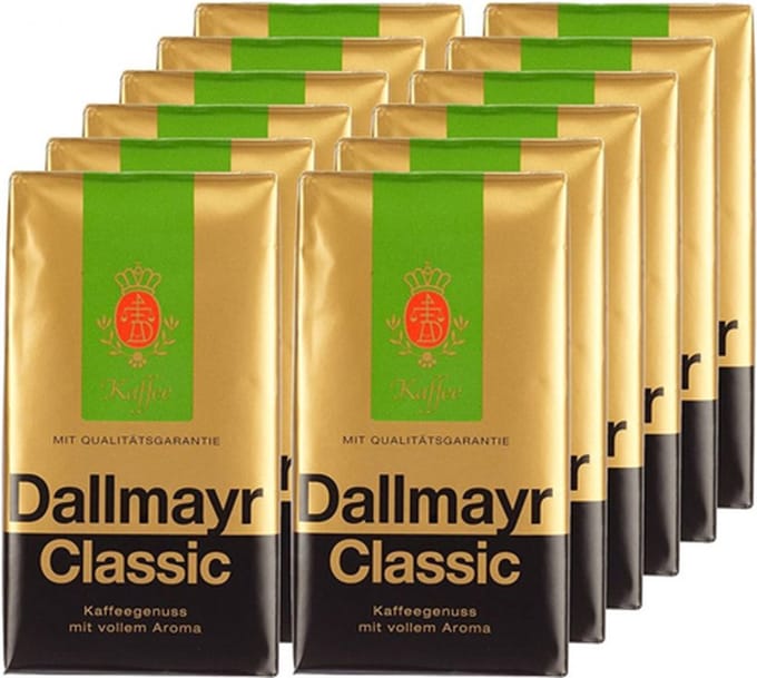 Dallmayr Classic - Koffiebonen - 12 x 500 gram