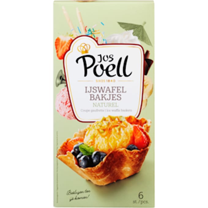 Wafelbakjes naturel