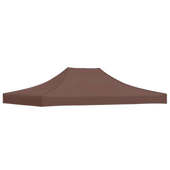 vidaXL - Partytentdak - 270 - g/m² - 4x3 - m - bruin