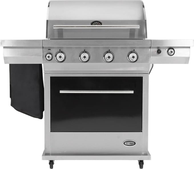 Boretti Maggiore - Design Buitenkeuken met Zijbrander - RVS