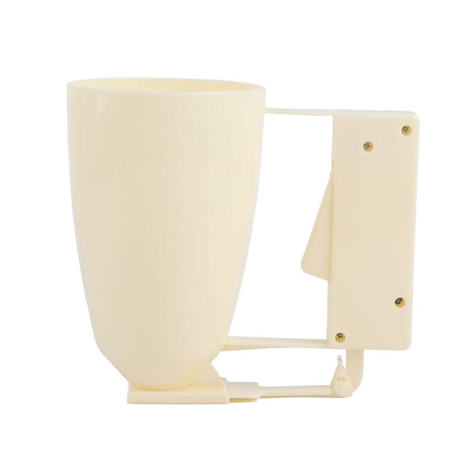 Pannenkoek Cupcake Beslag Dispenser Tool Perfect voor Wafels Muffin Mix Crêpes Taarten beige