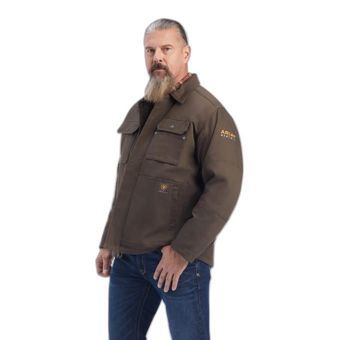 Waterdicht jack met sherpa voering van Duracanvas Ariat Rebar