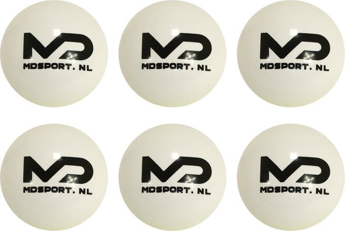 MDsport - Hockeybal - Hard - Set van 6 - No bounce