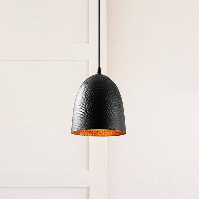 Opviq Hanglamp Tattoo 2375, zwart, metaal, Ø 20 cm