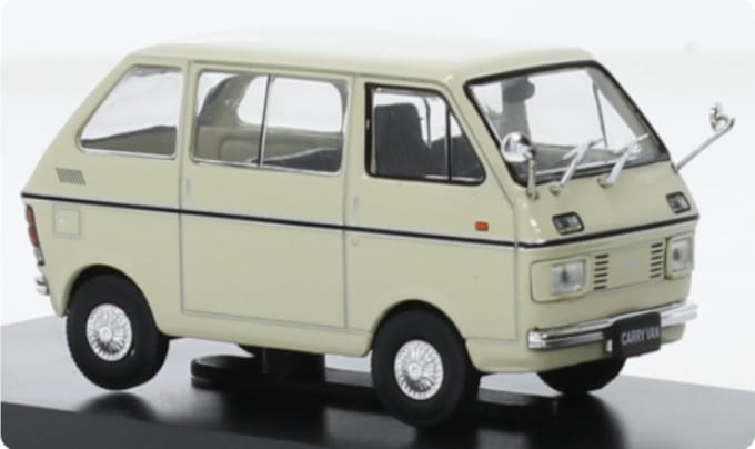 Suzuki Carry Van 1969 Beige - Model 1/43 - First:43