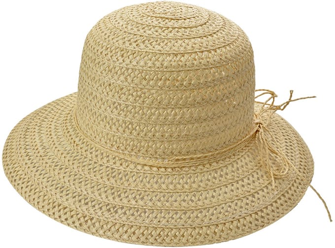 Clayre & Eef Hoed Beige Papierstro