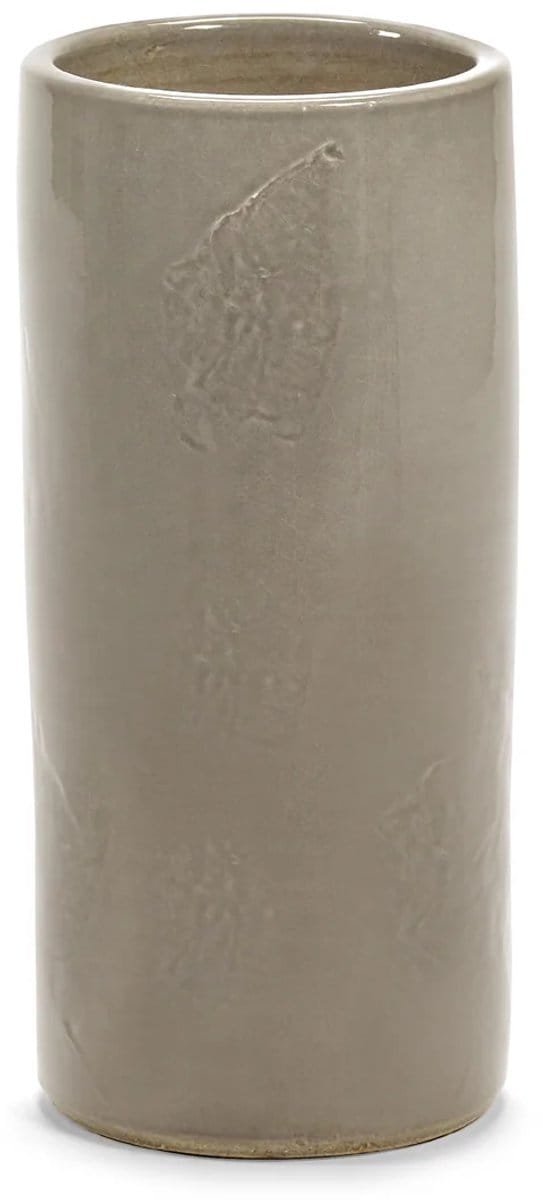 Serax Vincent Van Duysen Vaso vaas D15cm H32cm grijs