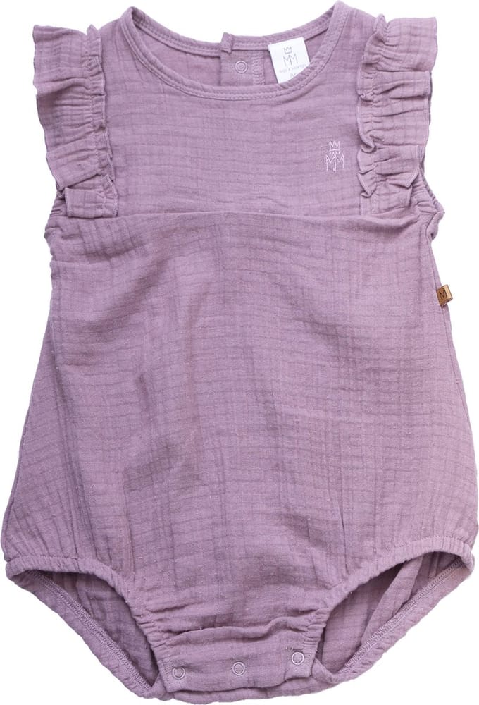 MXM Baby Romper met Roesels - Mouwloos - Katoen - Maat 92 - Lila