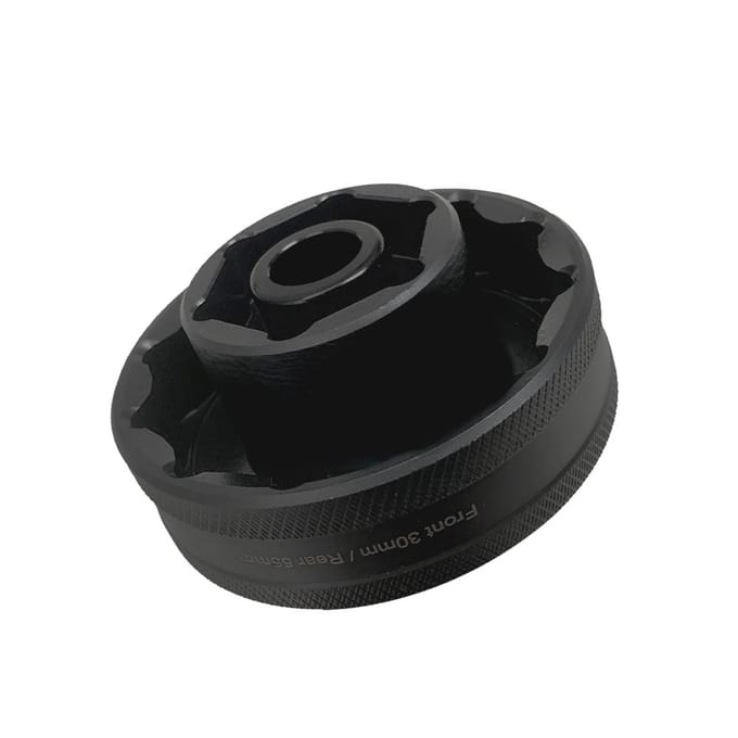 55mm + 30mm Wielmoer Socket Tool Vervanging voor Ducati 1098 1198 1199 Multistrada Diavel zwart
