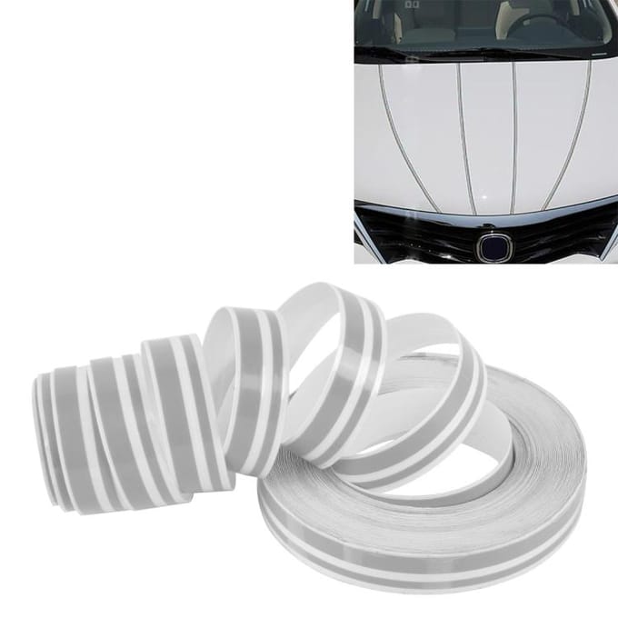 12 mm x 9,8 m zelfklevende decoratieve streeptape voor auto's