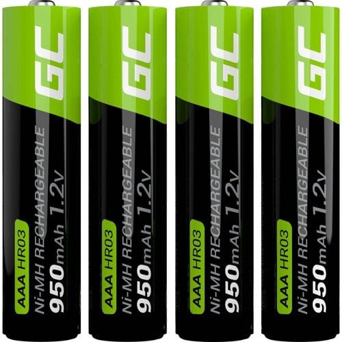 Green Cell HR03 Oplaadbare AAA batterij (potlood) NiMH 950 mAh 1.2 V 4 stuk(s)