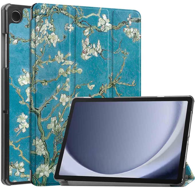 imoshion Design Trifold Bookcase voor de Samsung Galaxy Tab A9 Plus - Green Plant