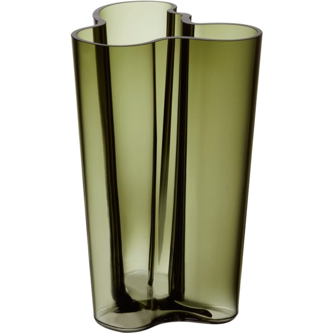 Iittala - Alvar Aalto Finlandia Vaas 25,1cm - mosgroen